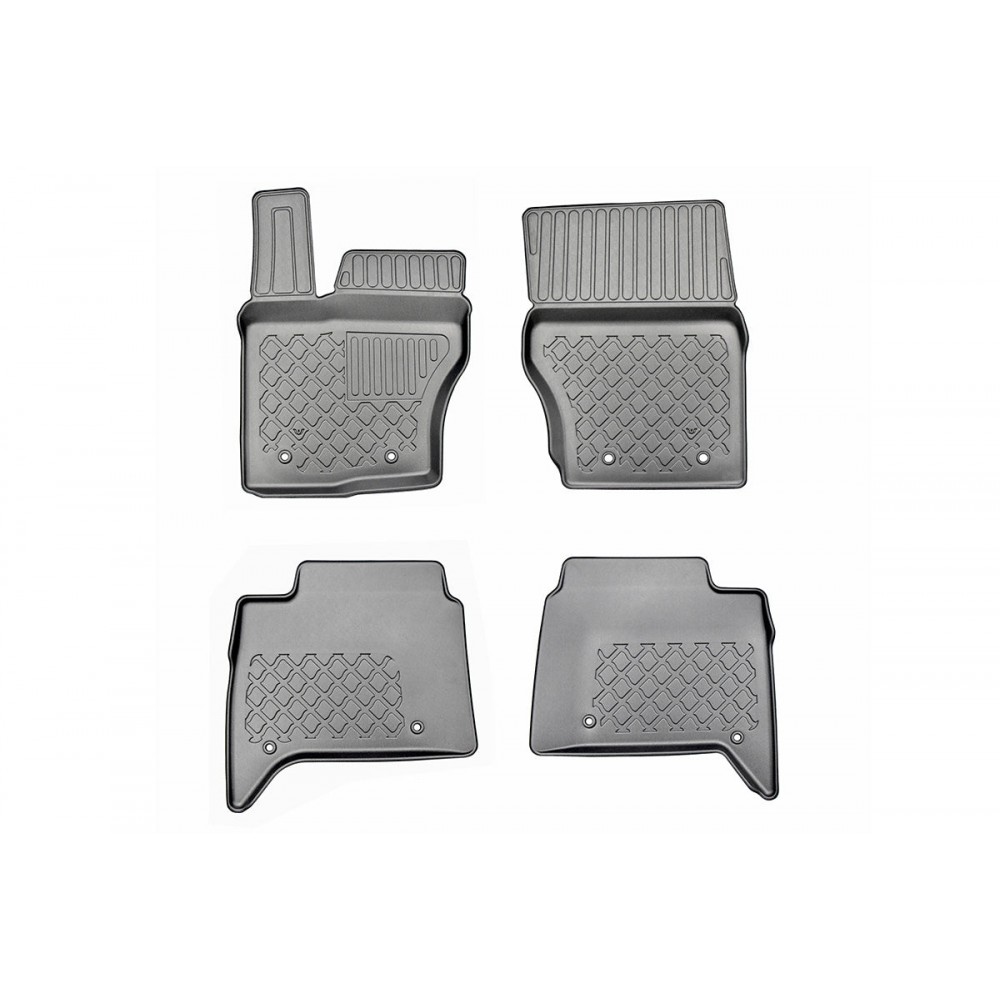 Covorase tip tavita Land-Rover Discovery 5, caroserie SUV, fabricatie 03.2017 - prezent Covorase tip tavita 3D Land-Rover Discovery 5 03.2017 - prezent