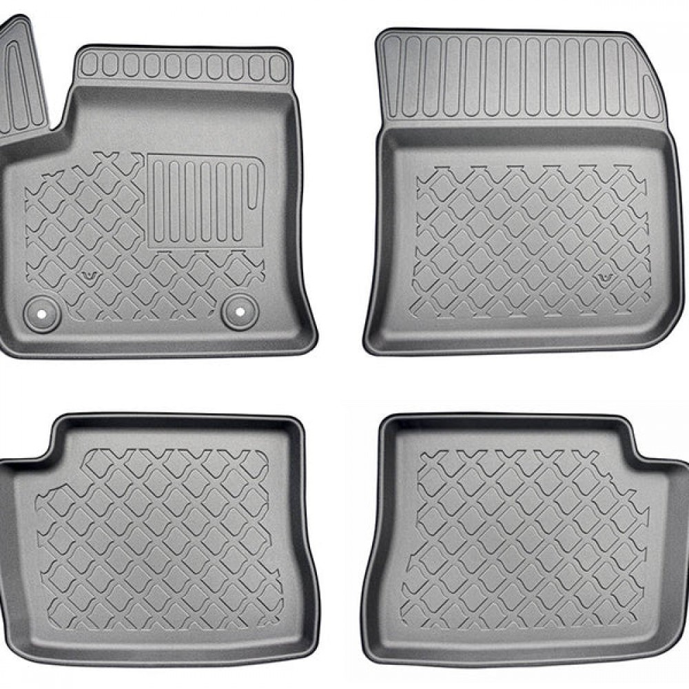 Covorase tip tavita Peugeot E - 208 II, caroserie Hatchback, fabricatie 01.2020 - prezent Covorase auto Peugeot E - 208 II 01.2020 - prezent