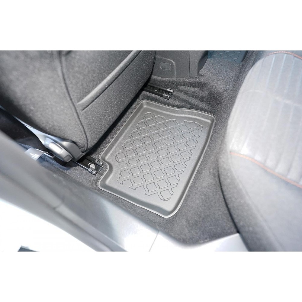 Covorase tip tavita Peugeot E - 208 II, caroserie Hatchback, fabricatie 01.2020 - prezent Covorase auto Peugeot E - 208 II 01.2020 - prezent