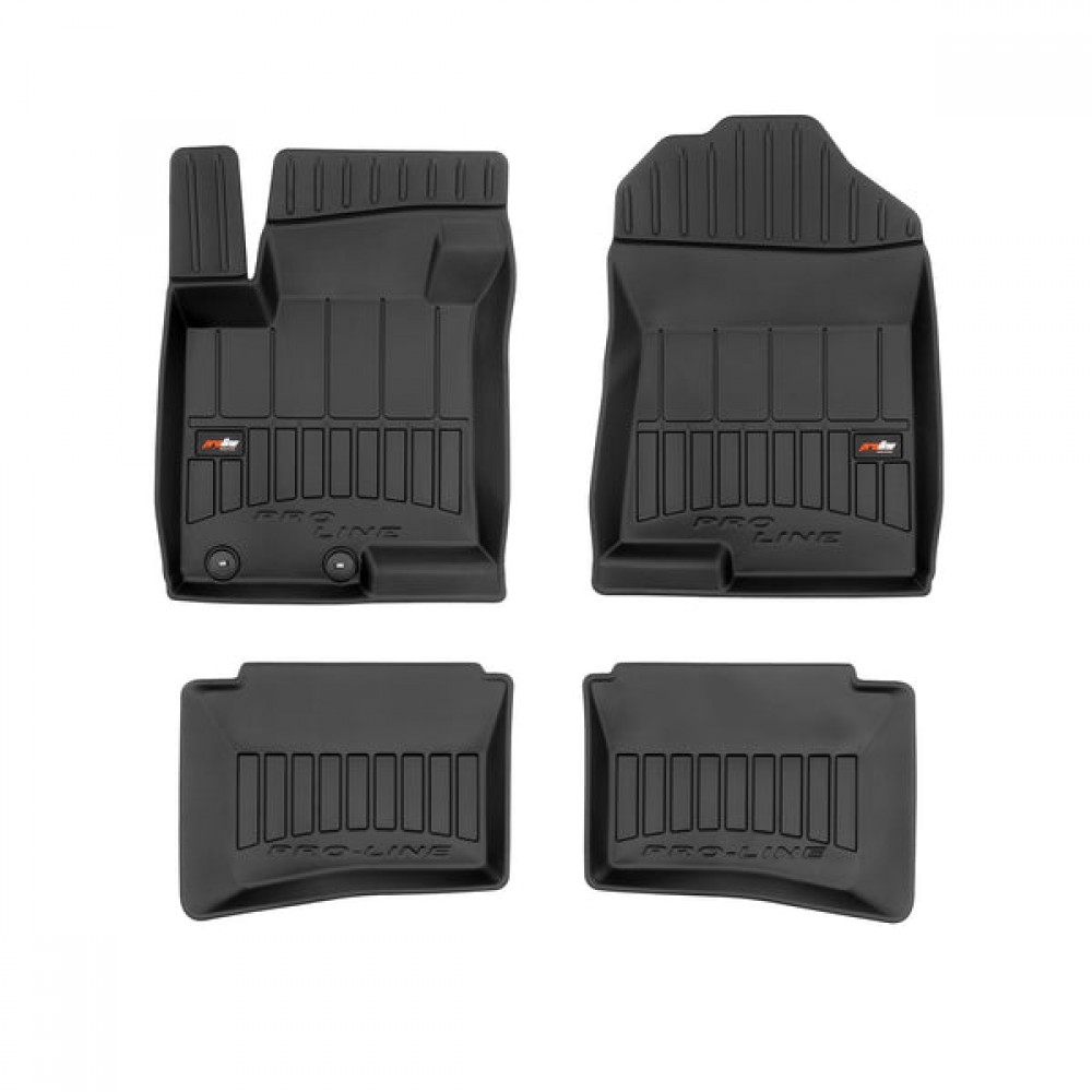Covorase tip tavita 3D Hyundai I20 III, caroserie Hatchback, fabricatie 10.2020 - prezent Covorase auto Hyundai i20 III 10.2020 - prezent