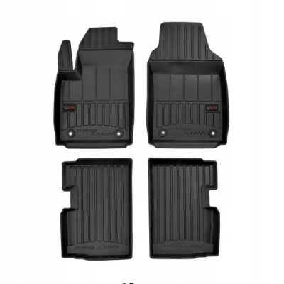 Covorase tip tavita 3D Fiat 500, caroserie Hatchback, fabricatie 09.2007 - prezent