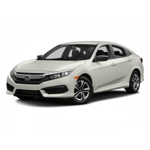 Protectii inox praguri usi Honda Civic X (Sedan) 05.2017 - prezent