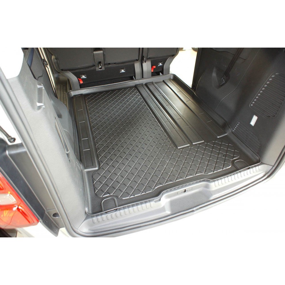 Tavita de portbagaj Peugeot Expert III Traveller, caroserie Van, fabricatie 01.2016 - prezent, ampatament mediu L2, in spatele randului 2, scaune culisate in fata