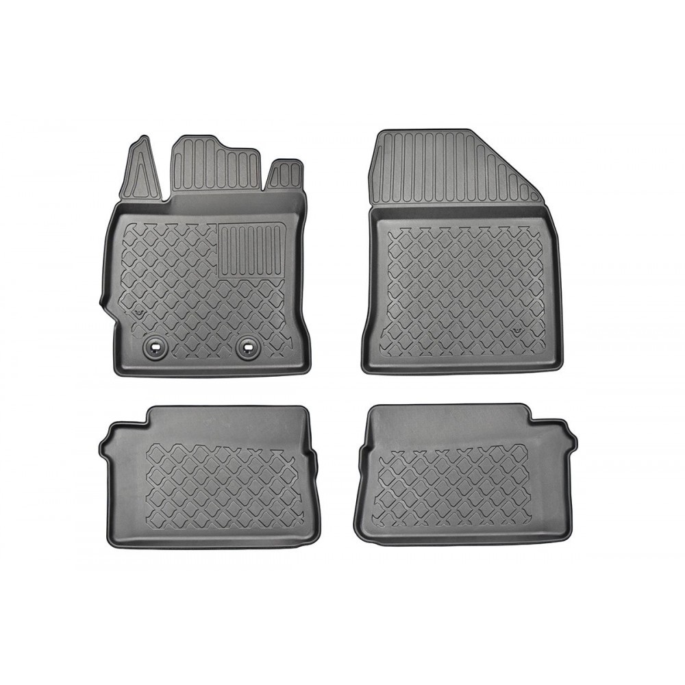 Covorase tip tavita Toyota Auris II, caroserie Hatchback, fabricatie 01.2013 - 12.2018