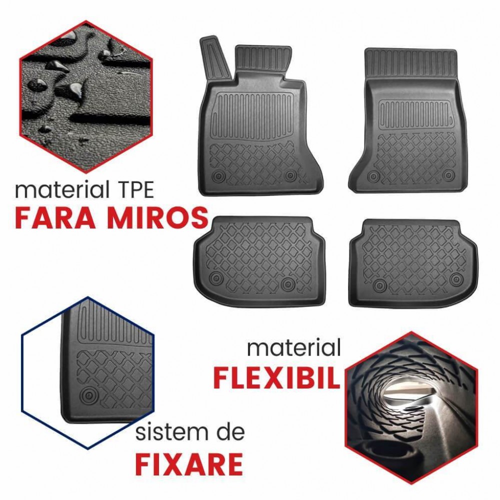 Covorase tip tavita Chevrolet Trax, caroserie SUV, fabricatie 05.2013 - 06.2019