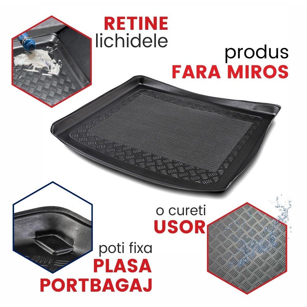 Tavita de portbagaj Nissan X-Trail T32 Facelift, caroserie SUV, fabricatie 09.2017 - prezent, portbagaj superior