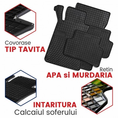 Covorase auto Mercedes Clasa E W212, caroserie Sedan, fabricatie 03.2009 - 03.2016