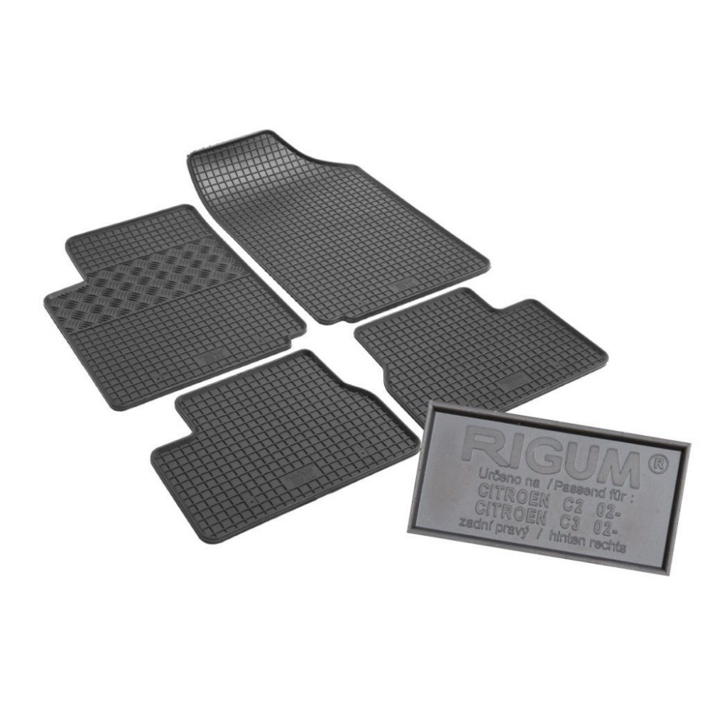 Covorase auto Citroen C2, caroserie Hatchback, fabricatie 2003 - 10.2009