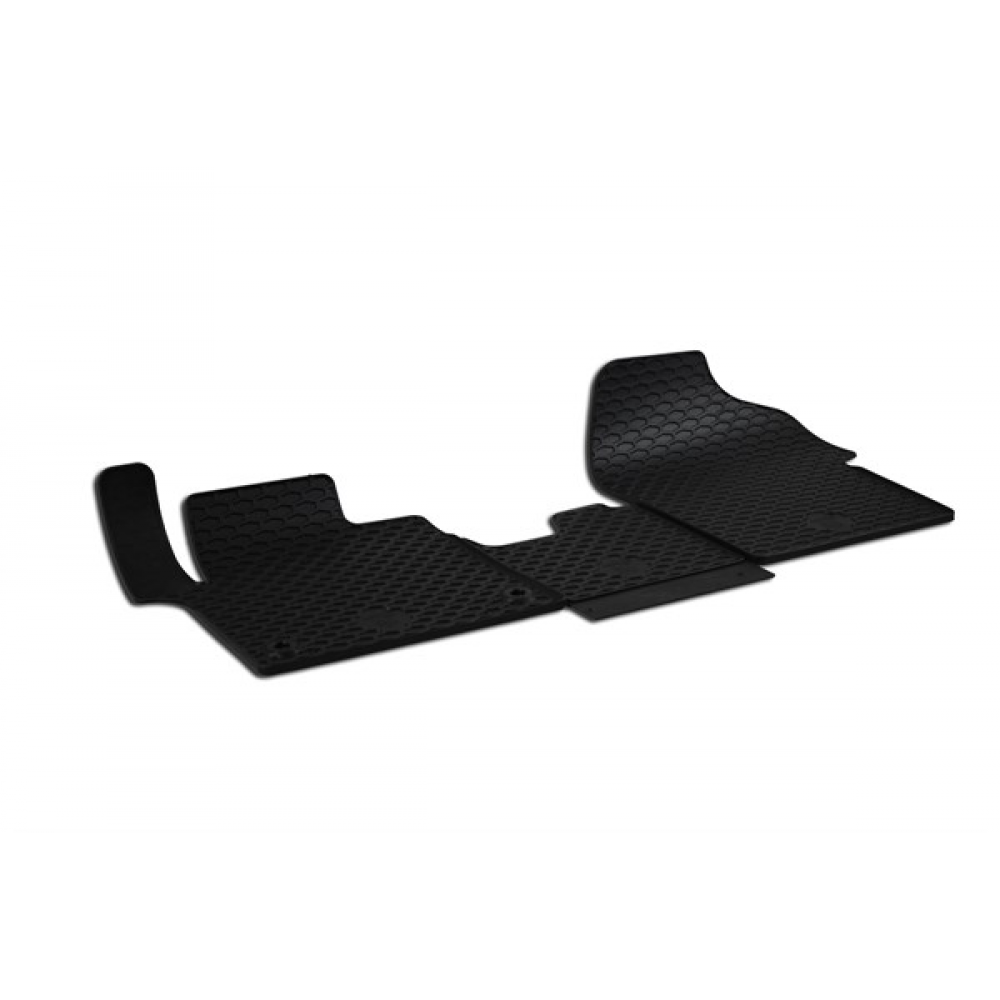 Set covorase auto cauciuc umbrella pentru citroen jumpy. spacetourer (2016-)  peugeot expert/ traveller (2016-)  opel zafira life (2016-). vivaro c (2019-)  toyotaproace/ proace verso (2016-) - 3pcs