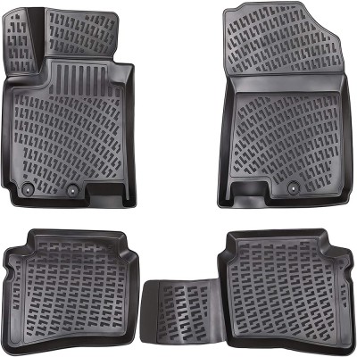 Set covorase auto cauciuc tip tavita pentru hyundai i20 ii (gb/ib) 2014-2020