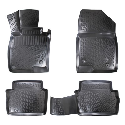 Set covorase auto cauciuc tip tavita pentru mazda 3 iii sedan 2013-2018