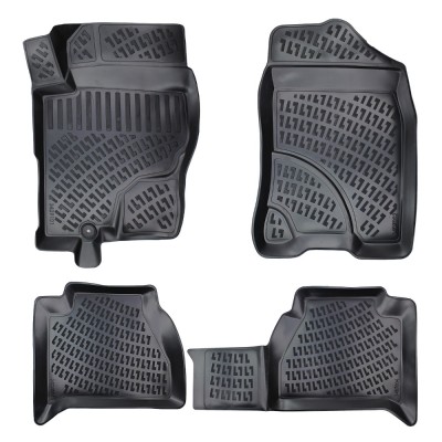 Set covorase auto cauciuc tip tavita pentru nissan navara d40 2005-2013