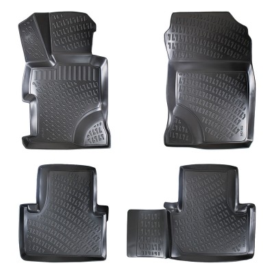 Set covorase auto cauciuc tip tavita pentru honda civic sedan ix 2011-2016