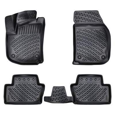 Set covorase auto cauciuc tip tavita pentru opel zafira b 2005-2014