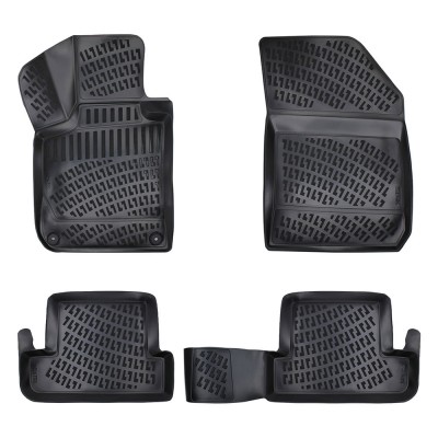 Set covorase auto cauciuc tip tavita pentru peugeot 308 ii 2013-2021