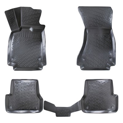 Set covorase auto cauciuc tip tavita pentru audi a7 i (4g8) 2010-2017