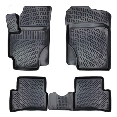 Set covorase auto cauciuc tip tavita pentru kia rio ii 2005-2011