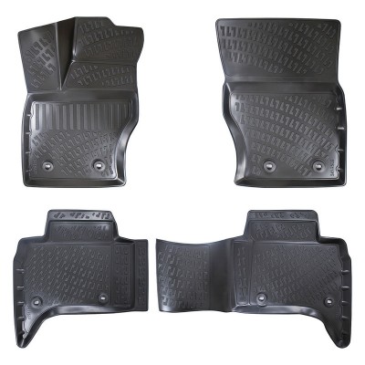 Set covorase auto cauciuc tip tavita pentru land rover range rover sport ii (l494) 2013-2022