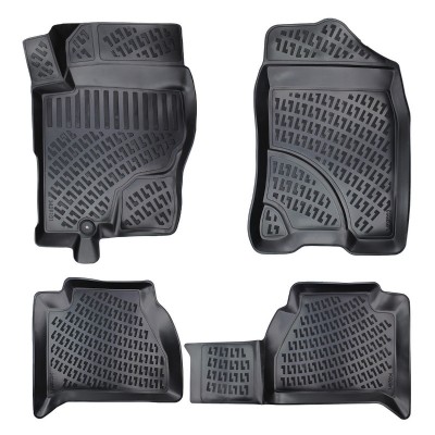 Set covorase auto cauciuc tip tavita pentru nissan navara d40 2005-2013