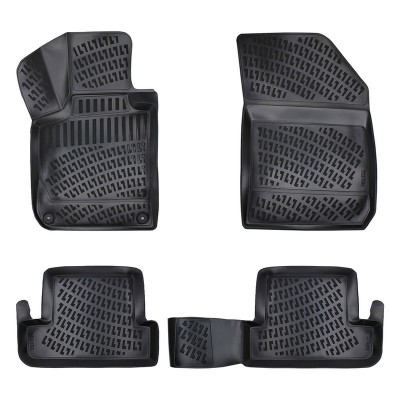 Set covorase auto cauciuc tip tavita pentru peugeot 308 ii 2013-2021