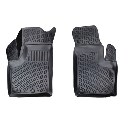 Set covorase auto cauciuc tip tavita pentru fiat doblo (fata) 2000-2009