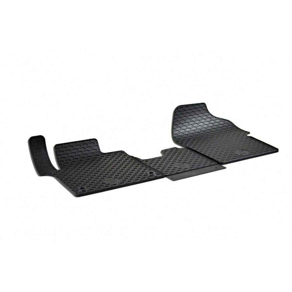 Set covorase auto cauciuc umbrella pentru citroen jumpy. spacetourer (2016-)  peugeot expert/ traveller (2016-)  opel zafira life (2016-). vivaro c (2019-)  toyotaproace/ proace verso (2016-) - 3pcs