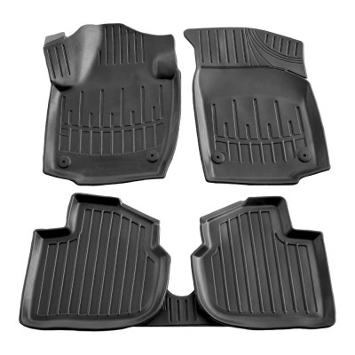 Set covorase auto cauciuc tip tavita pentru seat toledo iv (2012-2019)