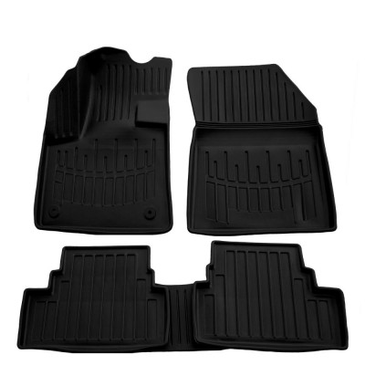 Set covorase auto cauciuc tip tavita pentru peugeot 3008 (2016-)