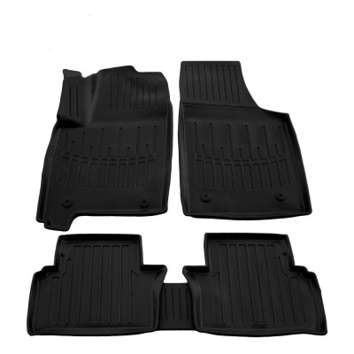 Set covorase auto cauciuc tip tavita pentru opel meriva a (2002-2010)